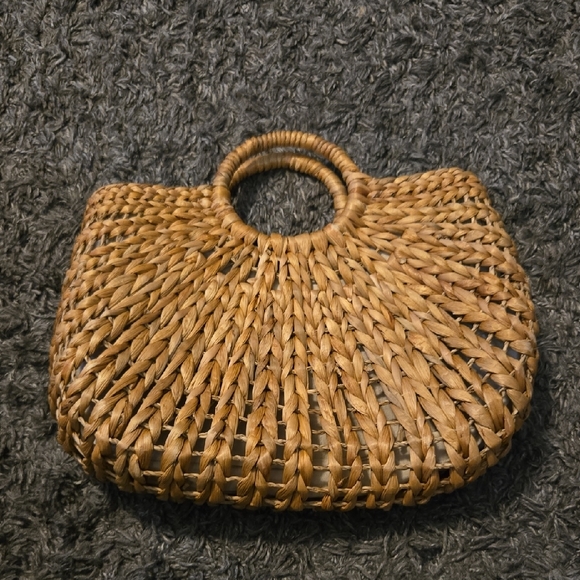 Straw Studios Natural Woven Tote - Picture 3 of 5